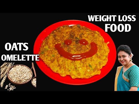 Oats Omelette For WEIGHT LOSS – Healthy Breakfast / Dinner Recipe – Oats Egg Omlet | Healthy Recipes