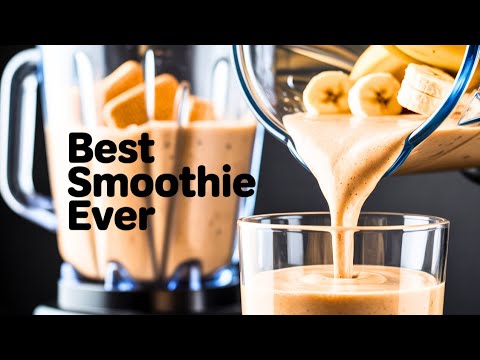 Simple Banana Smoothie Recipe|Only 4 Ingredients!!