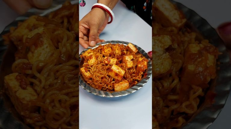Paneer yippee noodles #shorts #noodles