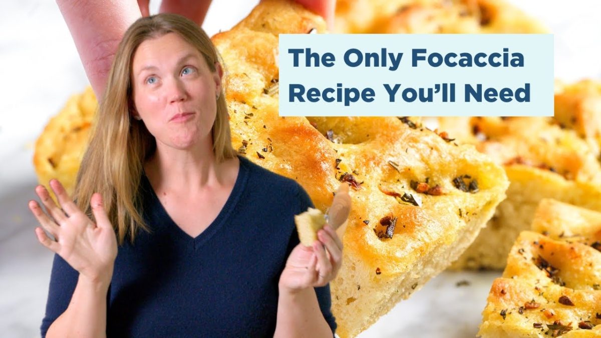 Easy Focaccia Bread Recipe