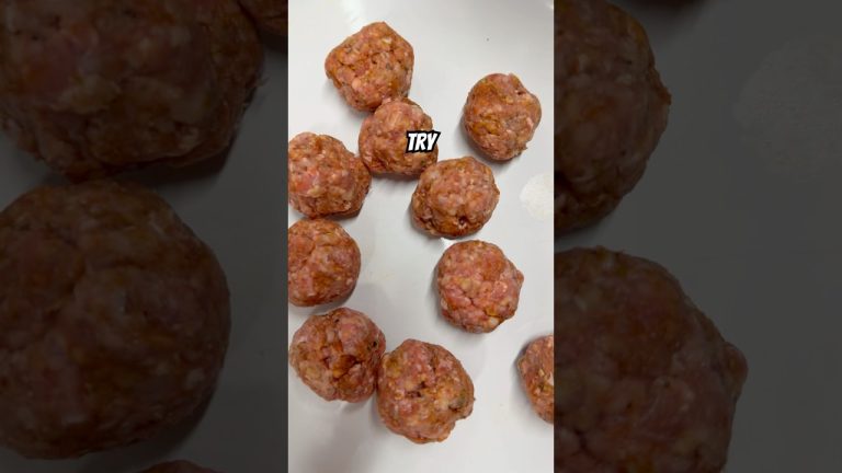 Playing  With my Meat Balls Meatball-Rolling Secrets Revealed