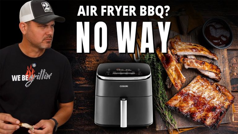 BBQ in the COSORI TurboBlaze Air Fryer?!  This Should NOT Work…