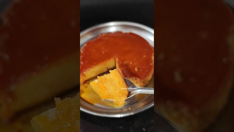 నోరూరించే Carmel Bread Pudding #Shorts #pudding