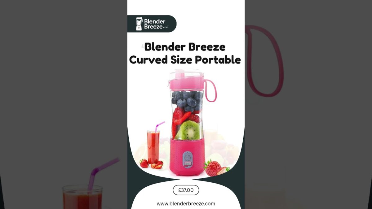Blender Breeze Smoothie Blender |  Must have Portable Blender ❄️🍌