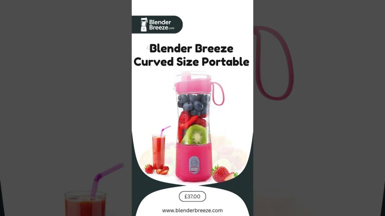 Blender Breeze Smoothie Blender |  Must have Portable Blender ❄️🍌