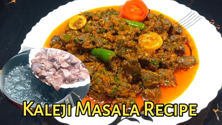 Kaleji Masala Recipe | Soft Kaleji | Kaleji Banane ka tarika | Beef Kaleji Masala Recipe