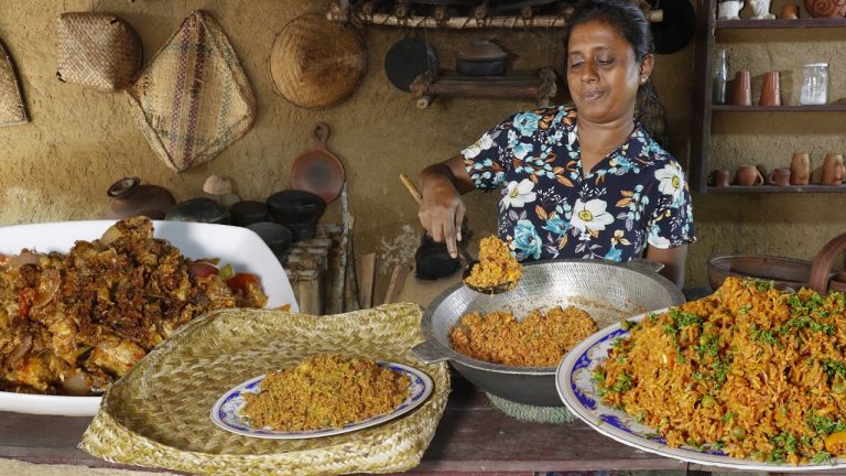 Veg Pulao Recipe / The homemade Pulao rice that surprises the children.      village kitchen recipe