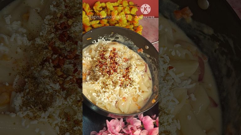 paneer penne pasta. #cooking #pastarecipe #pastalover #whitesaucepasta #whitesaucepastarecipe