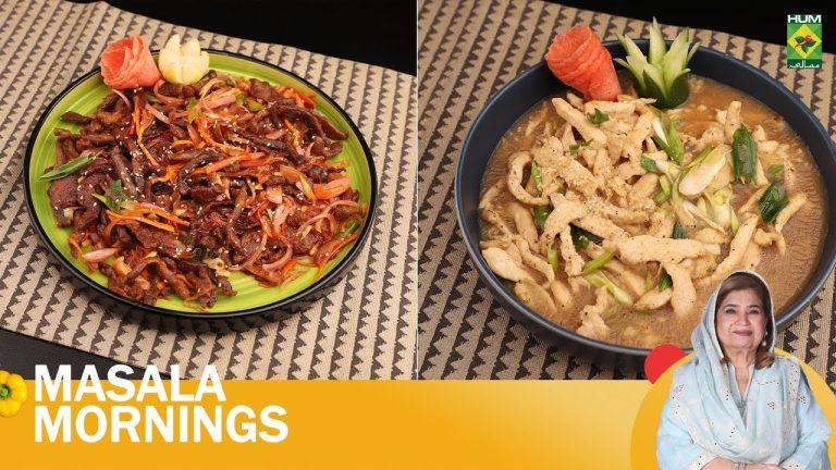 General Tso's Chicken & Kindo Beef | Masala Mornings | Shireen | 30 Jan 2025 | Masala TV