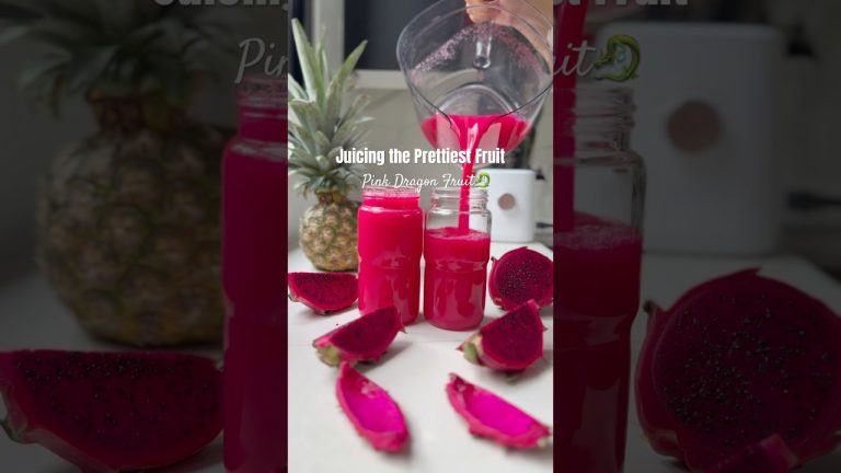 Antioxidant Power Summer Juice #shorts #dragonfruit #summerdrinks