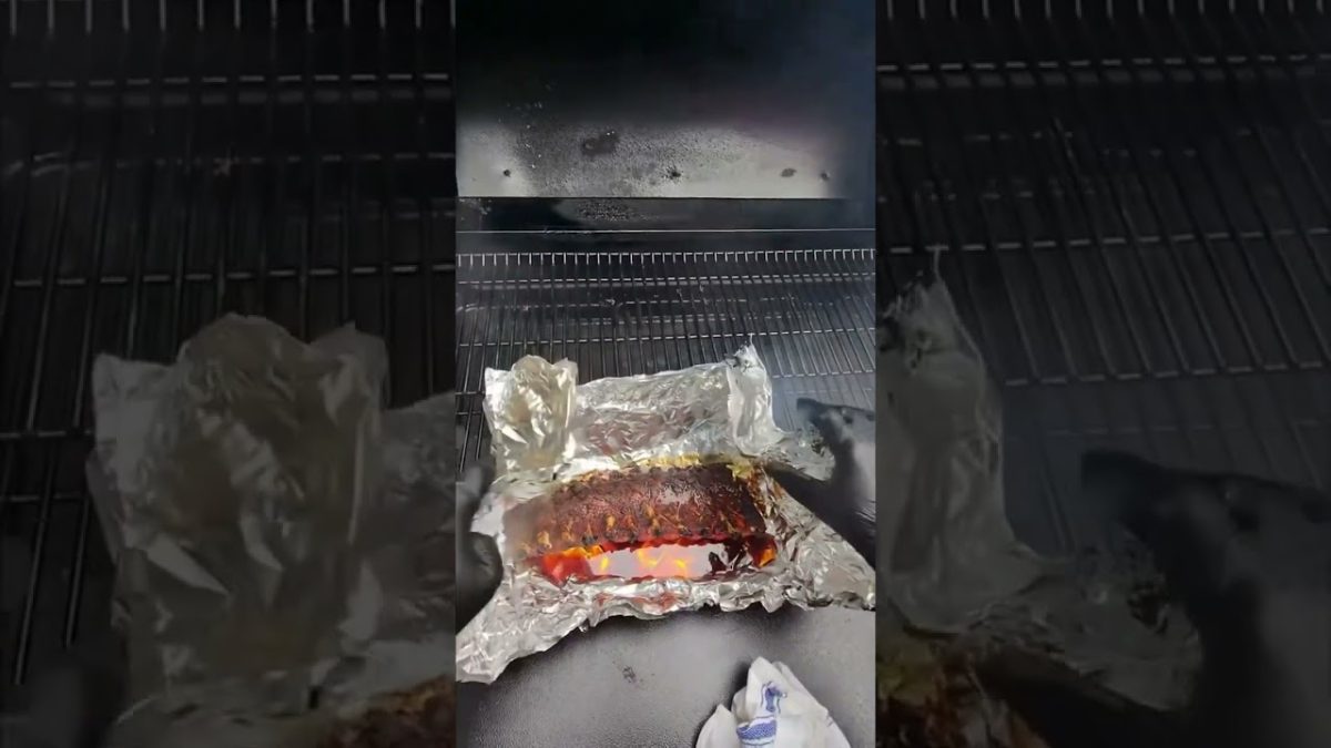 These Ribs Got Me in a Chokehold #shorts #bbq #cooking