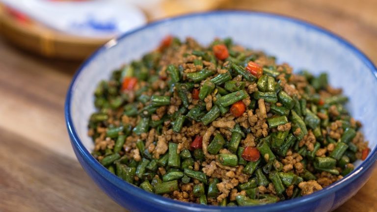 Minced Pork and Long Bean Recipe