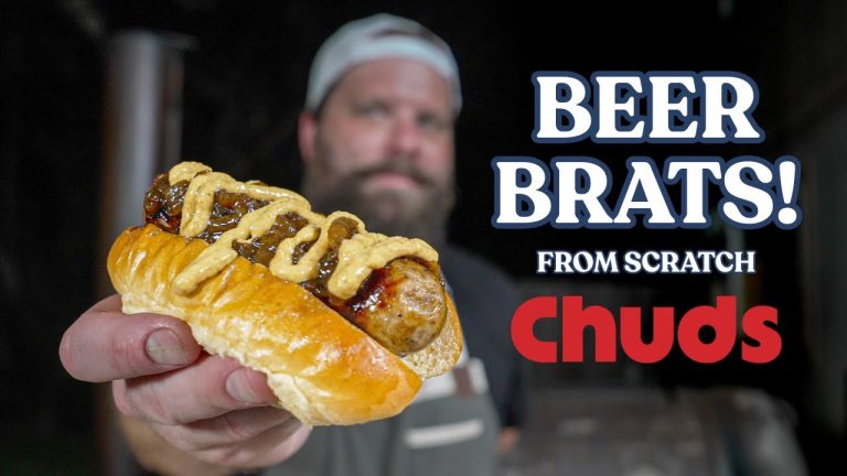 Beer Brats For The 4th of July! | Chuds BBQ