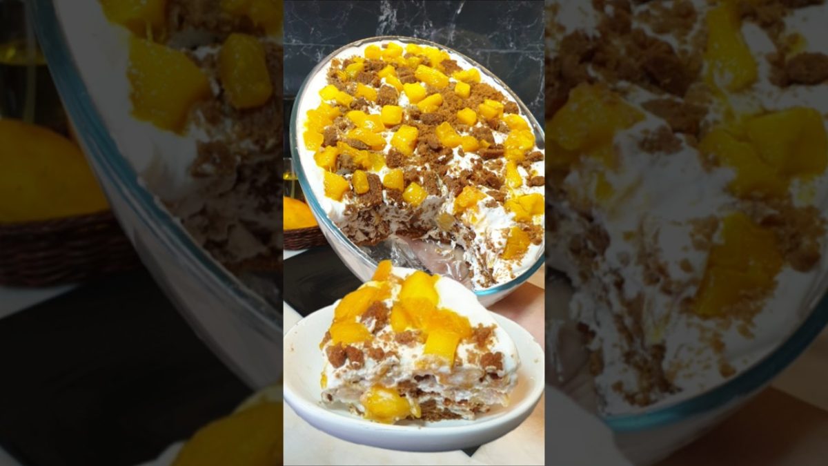 Must 5 minutes easy Mango recipe 😋 #shorts #foryou #mangorecipe #trending