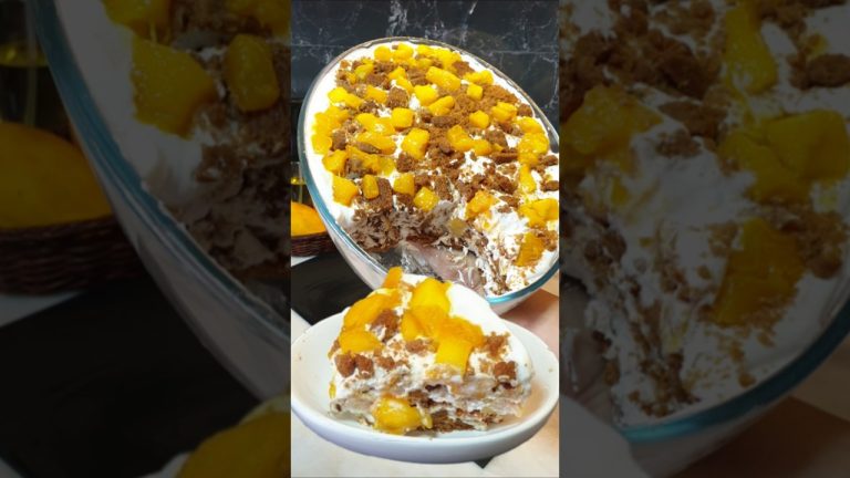 Must 5 minutes easy Mango recipe 😋 #shorts #foryou #mangorecipe #trending