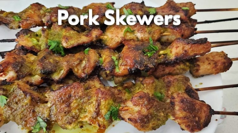 🔥 Easy Oven-Baked Pork Skewers | Juicy & Flavorful Recipe | Flavour and Style