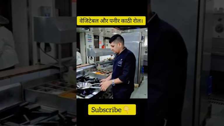 वेजिटेबल और पनीर काठी रोल।🧑‍🍳✅️#viralvideo #chefsteps #cooking #foodie #recipe #chef
