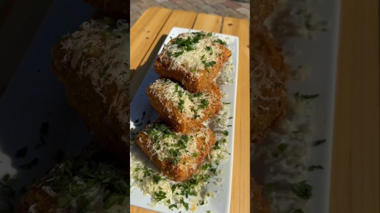 Deep Fried Lasagna Rolls #flychefaldenb #foodie #recipe #dinner