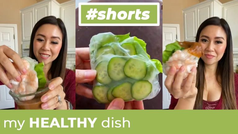 Vietnamese Shrimp Spring Roll | MyHealthyDish