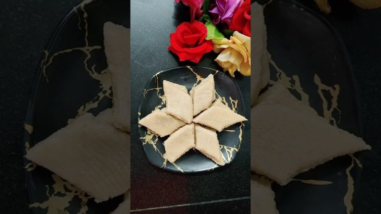 Easy Kaju Katli Recipe Made At Home 🏠
