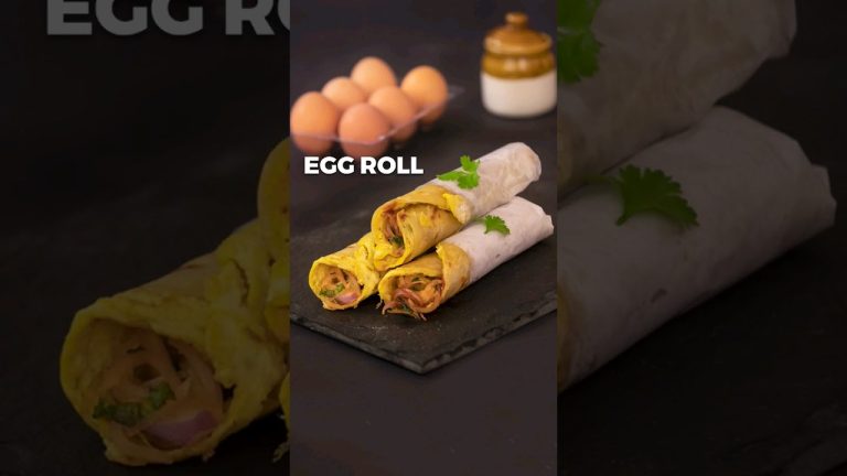 Kolkata Style Egg Roll | Egg Kathi Roll | Street Food #shorts #eggroll #streetfood