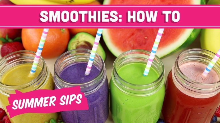Smoothie How-To: One Base For All Recipes! Summer Sips in Sixty Seconds – Mind Over Munch