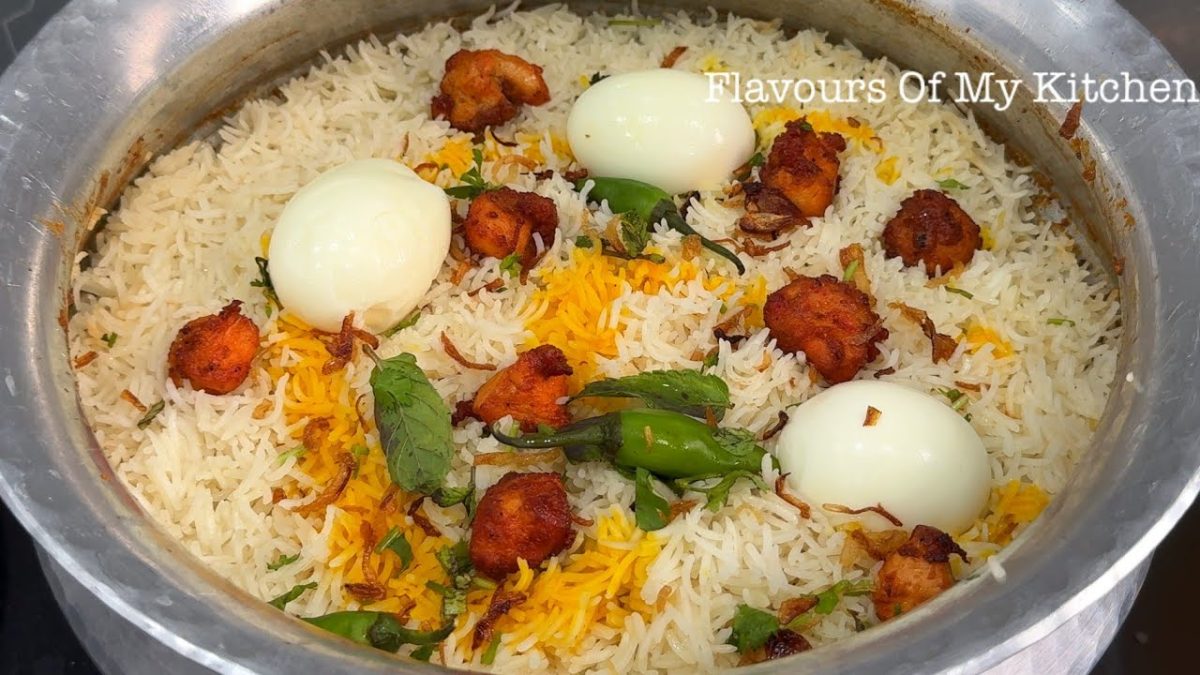 Chicken 65 Dum Biryani Recipe | Spicy Chicken 65 Dum Biryani