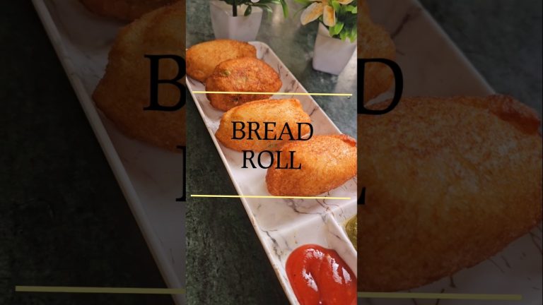 CRISPY BREAD ROLLS || bread Roll recipe || Snacks