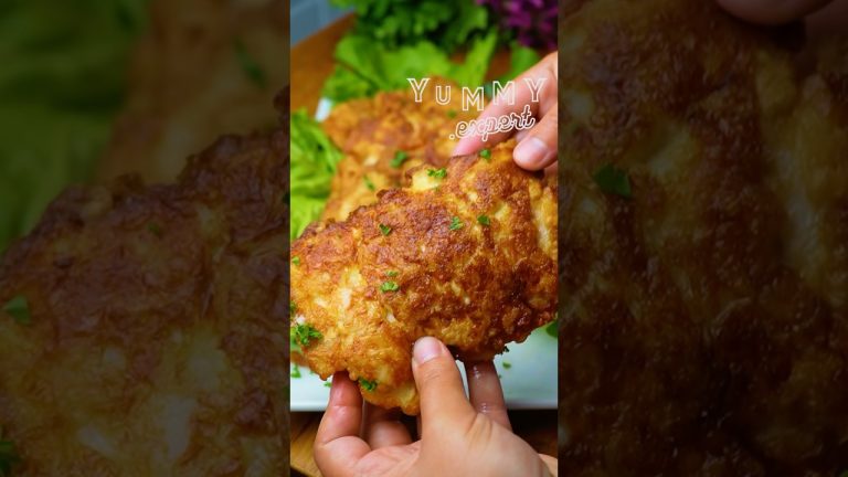 Cea mai simpla reteta de snitel de pui, pufos la exterior si carnea suculenta in interior