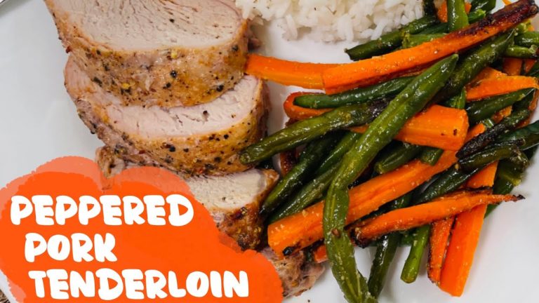 My Pepper Pork Tenderloin