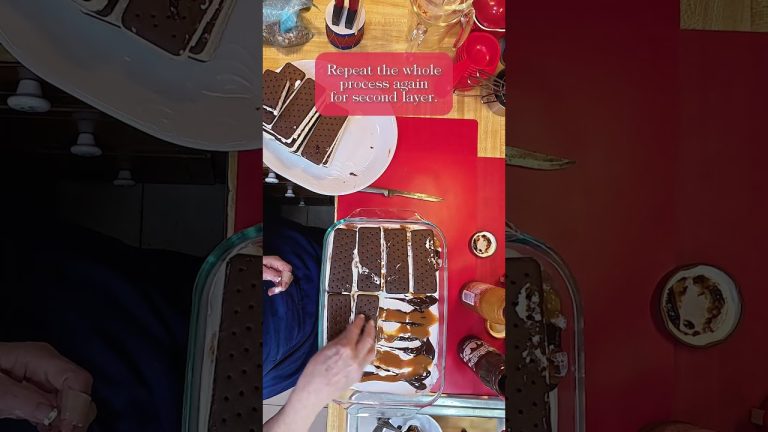 Make The Best Summer Cake With Just Ice Cream Sandwiches!