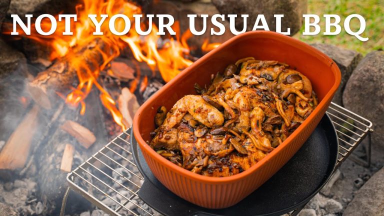 The Outdoor Cooking Method No One Expects | Clay Pot Grilled Chicken Rice