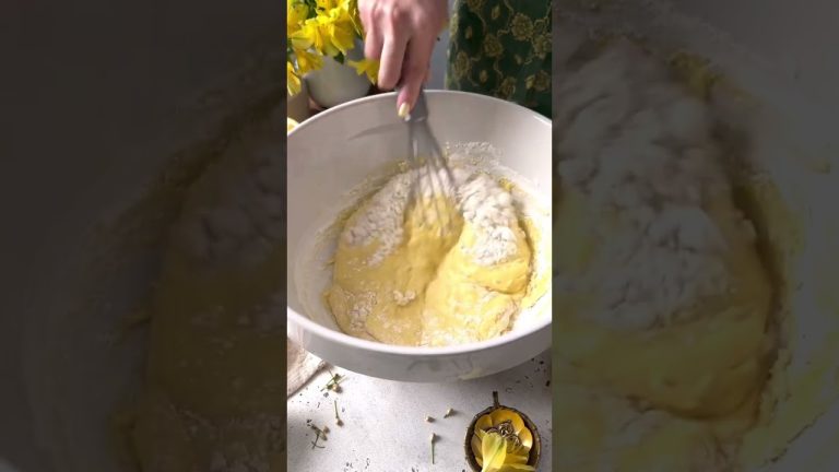 Let’s Make a Lemon Chiffon Cake with Lemon Whipped Cream🍋💛