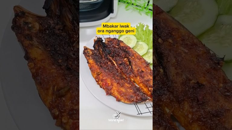 Iwak bakar gak nganggo geni