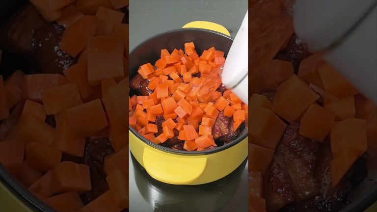 Recipe of Lychee Braised Pork Belly Rice #food #cooking #homecuisine #recipe #easyrecipe