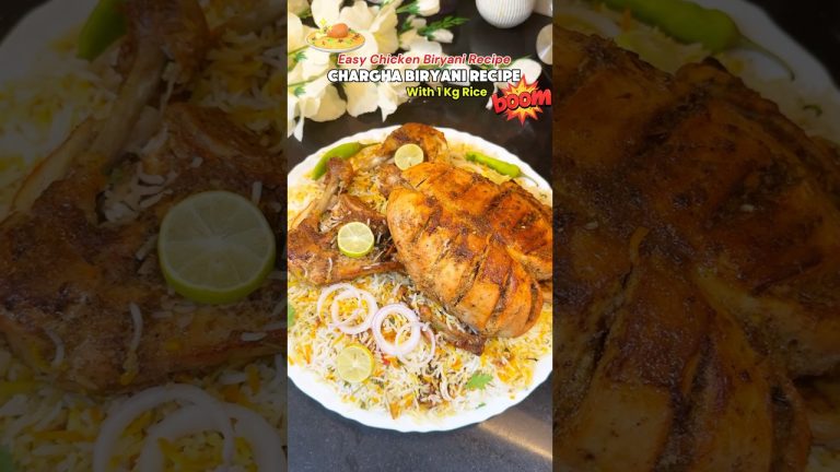 Chicken Chargha Biryani Recipe 😍