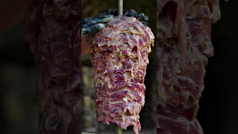 Wagyu Beef Kebab 🌮 for My Village Kids – ASMR Nature Cooking