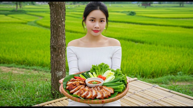 Cooking Skills Braised Pork Recipe – Outdoor Survival Cooking