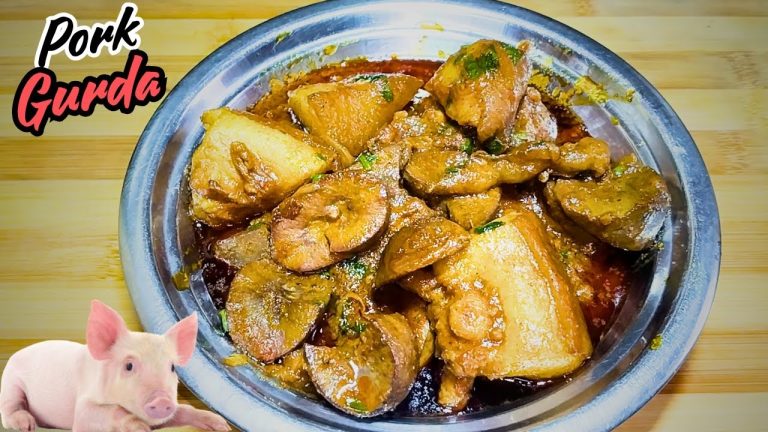 Pork Kidney Masala Recipe | Spicy & Flavorful Gurda Curry | How to Cook Pork Official Indian Style