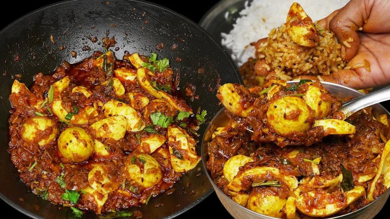 முட்டைய வச்சு அட்டகாசமா நாளைக்கே செஞ்சி அசத்துங்க | Egg Masala in Tamil