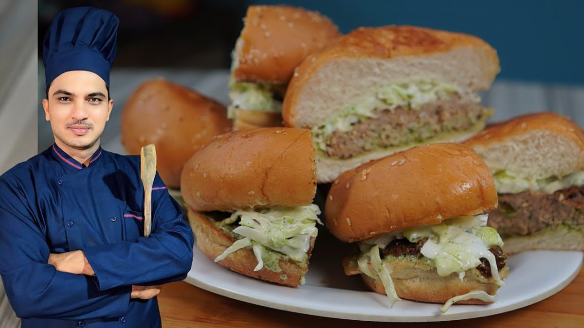 Beef Burger Recipe By Chef M Afzal|