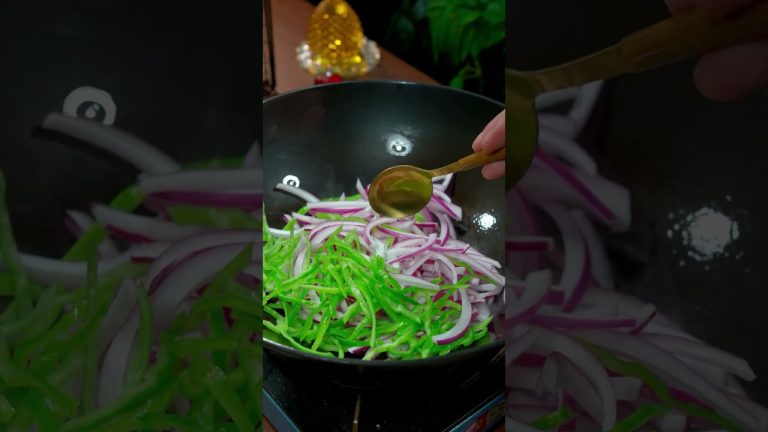 Try this onion stir-fried shredded pork.  #cooking #foodtutorial #recipe