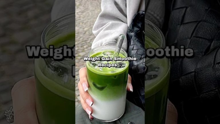 Weight gain smoothie recipes 💭#youtubeshorts #subscribe #viral