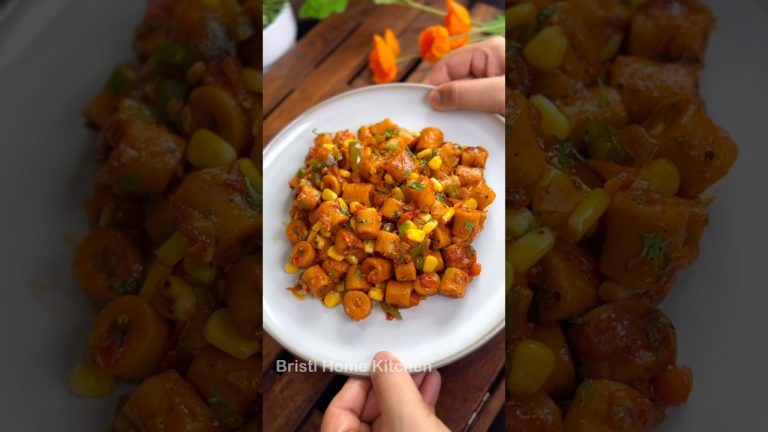 Bache Aate se kya aisa bna sakte hai? 😳 #shorts #bristihomekitchen #pasta