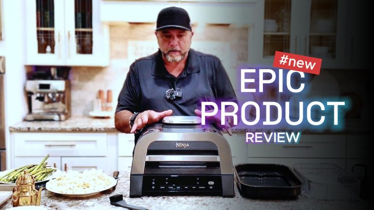 Grill & Air Fry Indoors – Ninja Smart XL 6-in-1