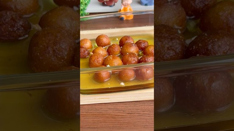 Instant Bread Gulab Jamun- in 5 Mins 😍No Khoya Needed! #shorts