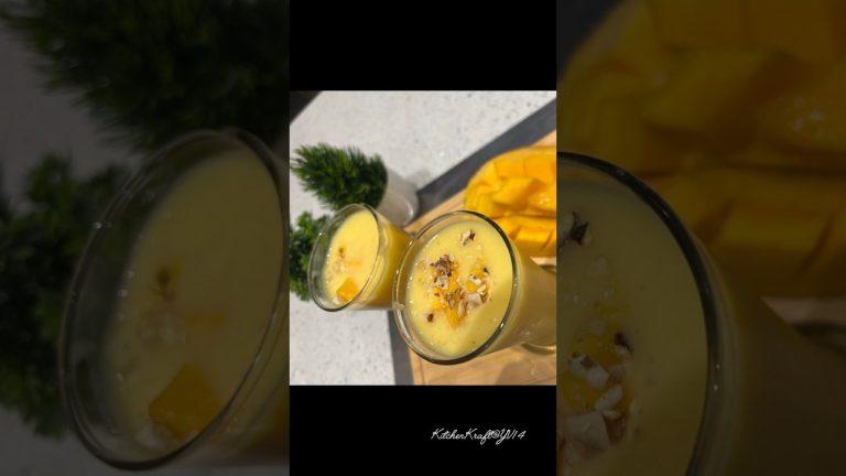 Summer Special Creamy Mango Shake | How to Make Perfect Mango Shake।Shorts।Reel।