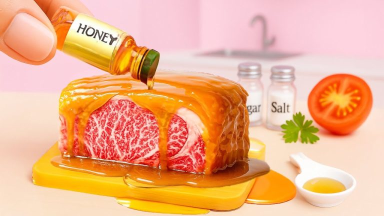 Amazing Miniature Beef Recipe 🥩 How To Cook Beef Rib, Fried Beef