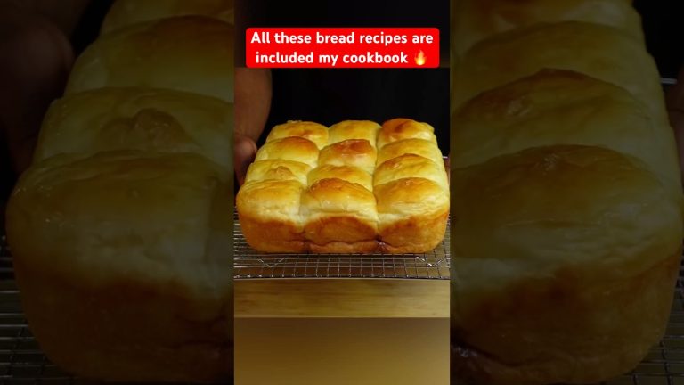 3 Bread Recipes. ( Bagels Baguettes and Rolls )