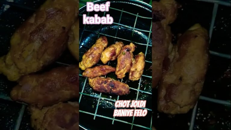 Beef kabab 🥩so  easy and very tasty😋  #yummyrecipe #kabab #recipes